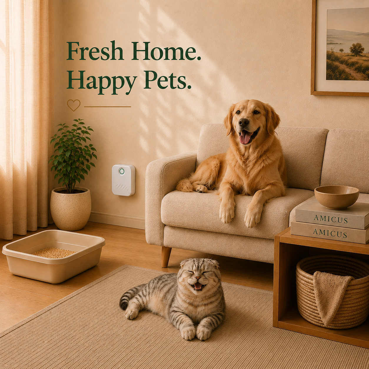 Smart Pet Odor Purifier