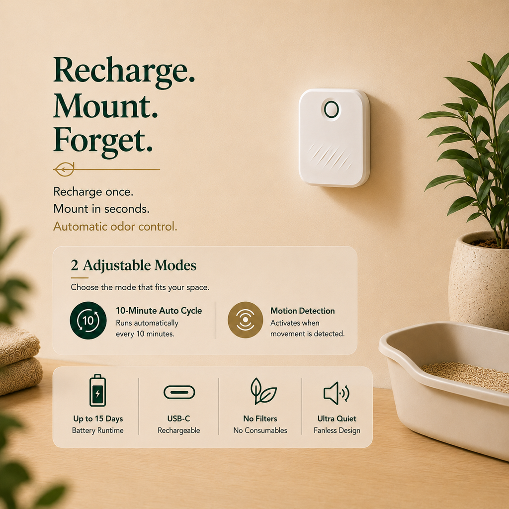 Smart Pet Odor Purifier