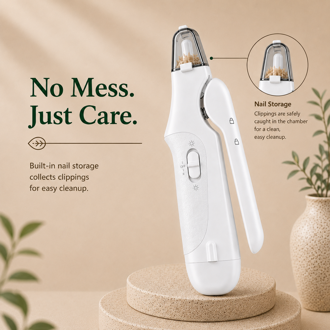 LED Light Pet Nail Grooming Tool