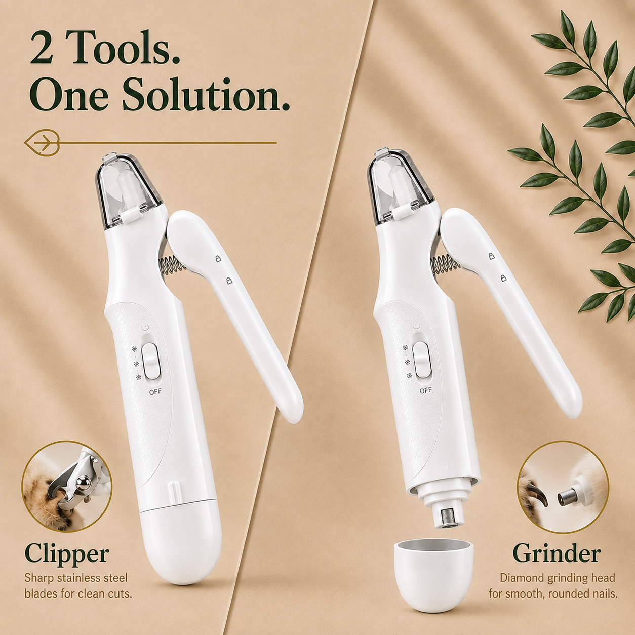 LED Light Pet Nail Grooming Tool